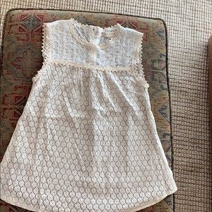 Altar’d State S Lace Eyelet Sleeveless Tunic